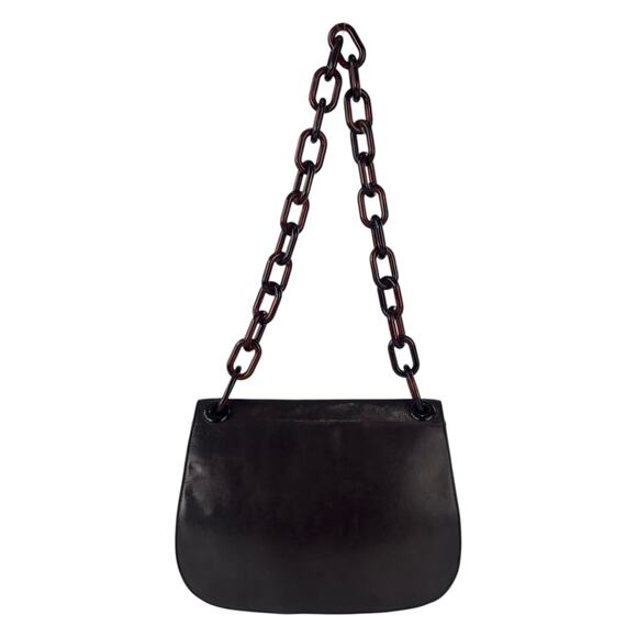 Prada Acrylic Chain Shoulder Bag - Picture 1 of 8